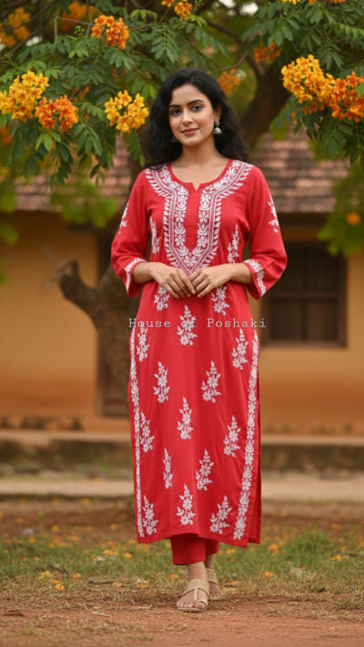 Rayon Straight Fit Kurti