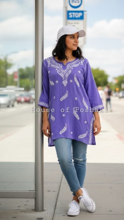 Palak Modal Short - Purple